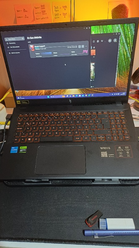 Acer Nitro V 15 ANV15-52 Intel Core i5 13420H 8GB 512GB SSD RTX5050 Freedos 15.6” 165Hz Taşınabilir Bilgisayar NH.QZ7EY.003
