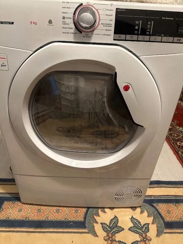 Hoover Hle H9A2Te-17 9 Kg Wi-Fi Bağlantılı Isı Pompalı Kurutma Makinesi