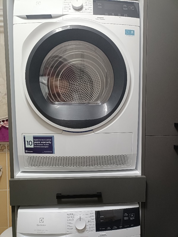 electrolux EW8D394MT 800 Serisi Ultracare Steam 3dsense 9 kg A+++ Buharlı Inverter Kurutma Makinesi