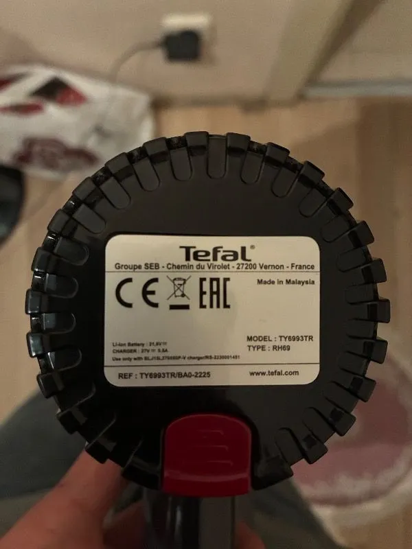 Tefal TY6993TR X-Pert 3.60 Animal Care Kablosuz Şarjlı Dikey Süpürge