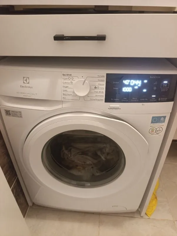 Electrolux EW6F3411ACT 600 Serisi Sensicare 10 kg 1400 Devir Autodose Wi-Fi Çamaşır Makinesi