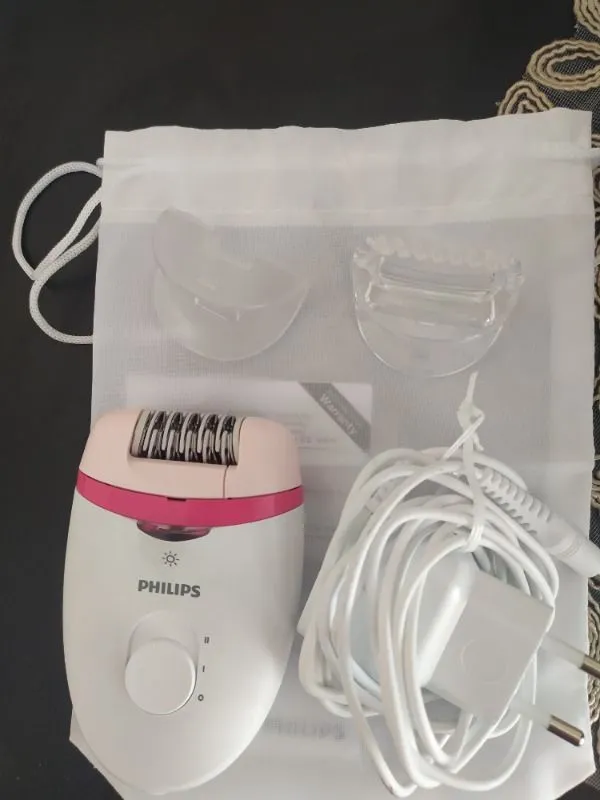 Philips BRE255/05 Satinelle Essential Kablolu Kompakt Epilatör Yıkanabilir Başlık ve 3 Hız Ayarıyla