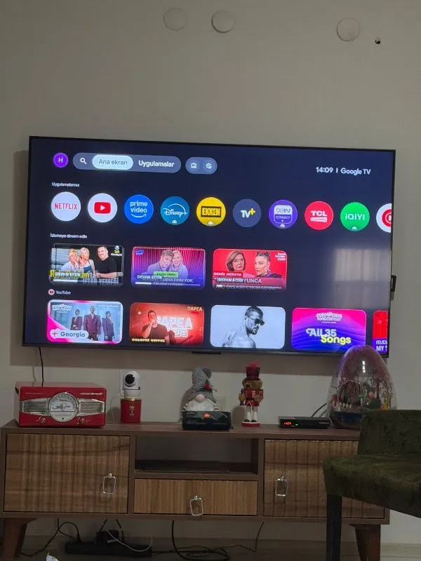 iFFALCON 75U95A 75” 190 Ekran Uydu Alıcılı 4K Ultra HD Google MiniLED TV
