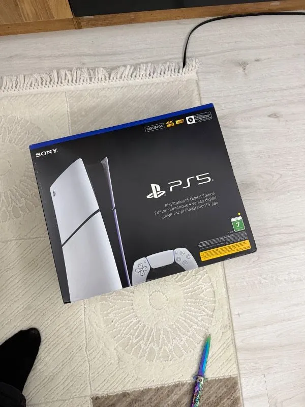 SONY Ps5 Slim Digital 825 GB CFI-2116 Avrupa Sürüm Ithalatçı Garantili