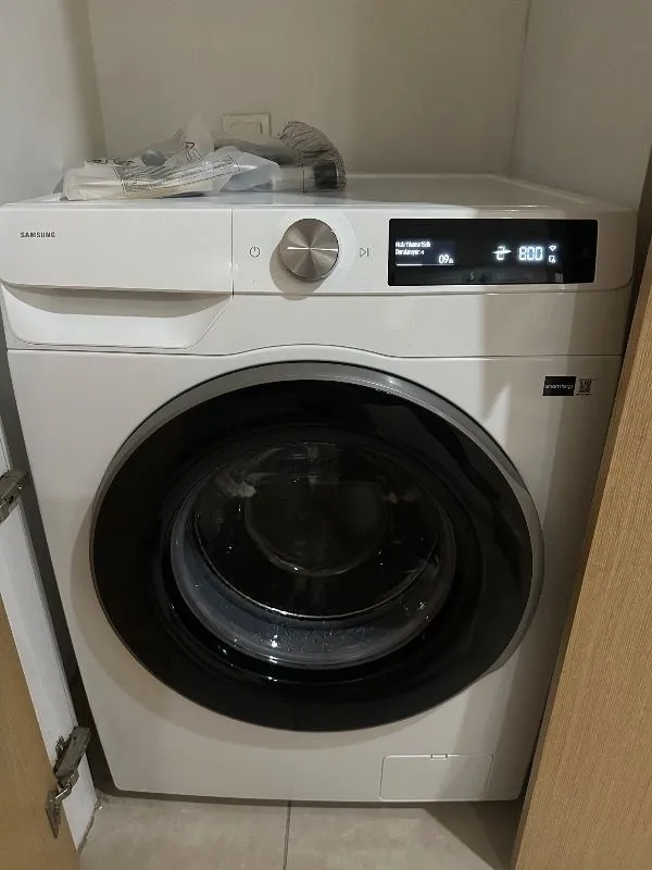 Samsung 9 kg Beyaz Çamaşır Makinesi A Enerji Sınıfı 1400 Devir Hızlı Yıkama