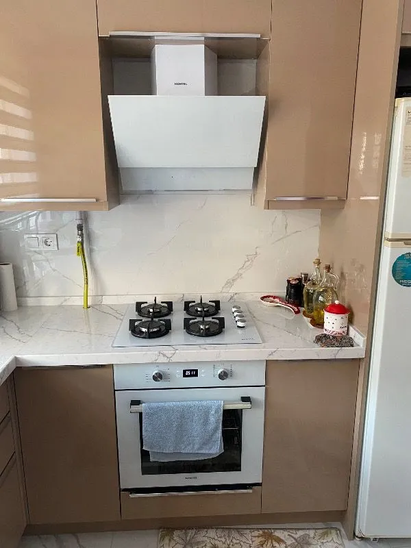 Kumtel Digital Plus 15 Programlı Dokunmatik Beyaz Cam Ankastre Set