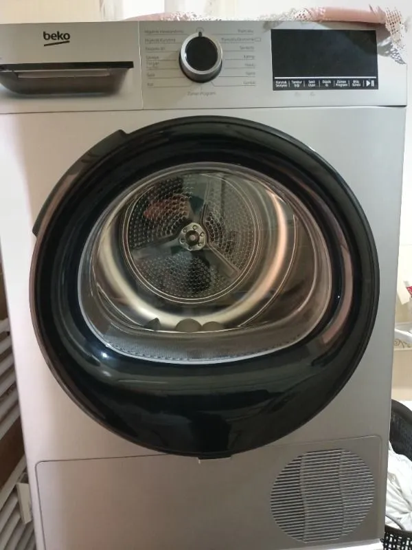 Beko Kmx 90 S Gümüş Gri 9 kg A++ Enerjili Isı Pompalı Kurutma Makinası Kırışıklık Önleme Özelliği ile