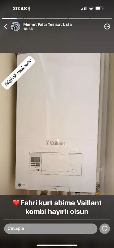 Vaillant Vuw 286/5-3 Pro Tam Yoğuşmalı Kombi 28 kW Hermetik Baca ile Yüksek Verim