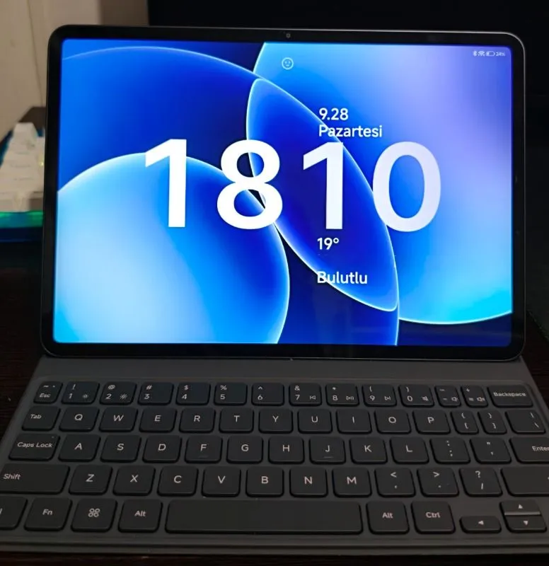 Xiaomi Pad 8 8gb 256 GB Gri Tablet Klavyeli