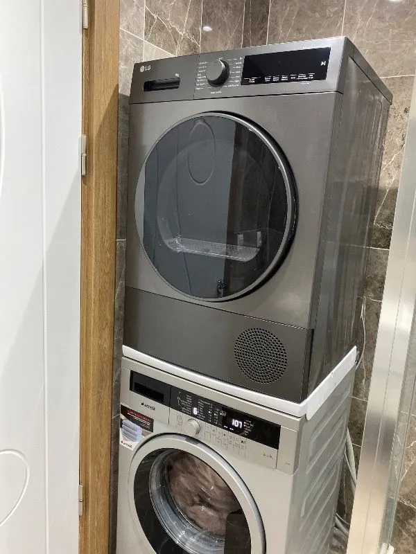 LG RH80T2SP7RM 8 Kg Kapasiteli E Enerji Sınıfı Isı Pompalı Kurutma Makinesi