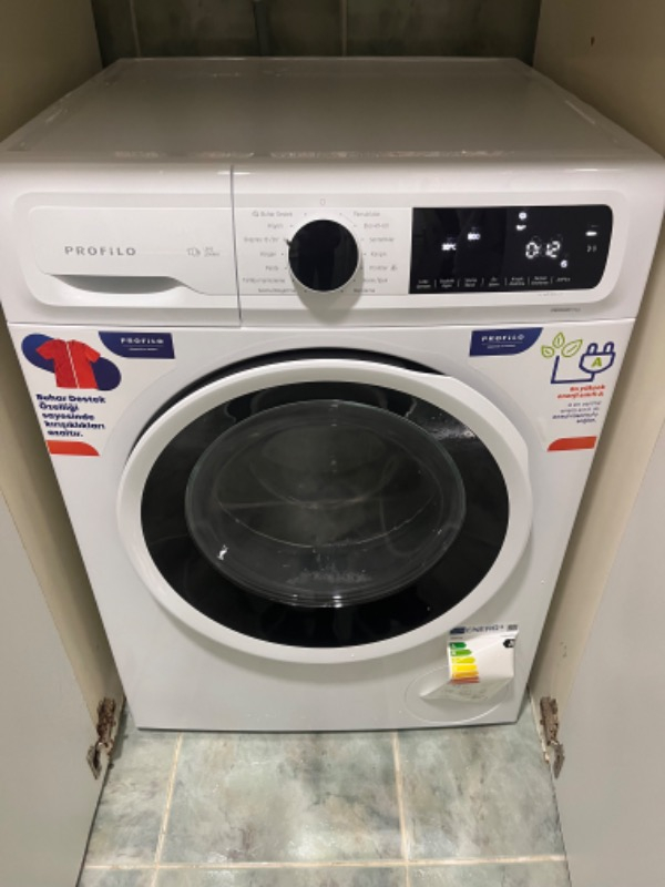 Profilo CGA142Z0TR A Enerji Sınıfı 9 kg 1200 Devir Çamaşır Makinesi