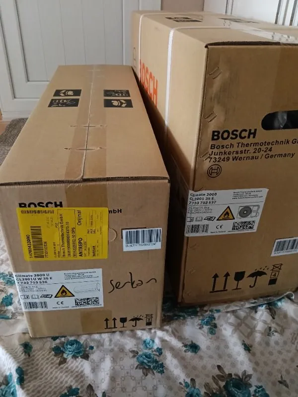 Bosch Climate CL2001u 12.000 Btu A++ Inverter Klima Hızlı Soğutma Teknolojisi ile Etkili