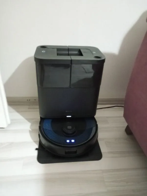 katya U Akıllı Robot Süpürge 10000PA Yüksek Emiş Gücü, Otomatik Mop Yıkama ve Kurutma
