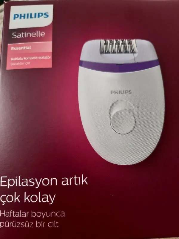 Philips BRE225/05 Satinelle Essential Kablolu Kompakt Epilatör