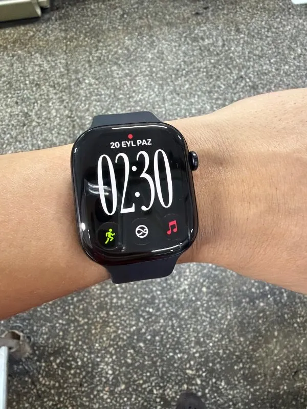 Apple Watch Series 12 Gps, Alüminyum Kasa ve Spor Kordon – S/m