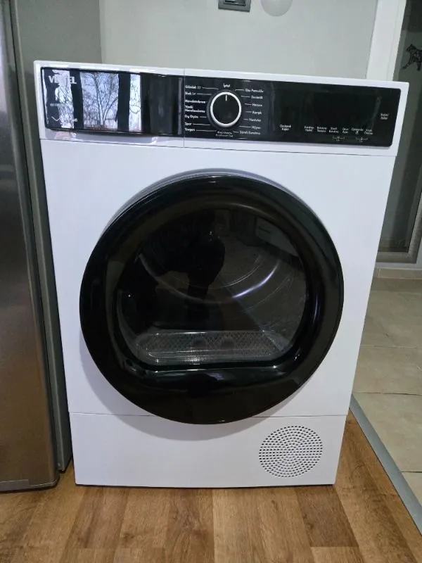 Vestel Km 97402 9 Kilo Isı Pompalı Kurutma Makinesi A+ Enerji Sınıfı Kırışıklık Önleme Fonksiyonu