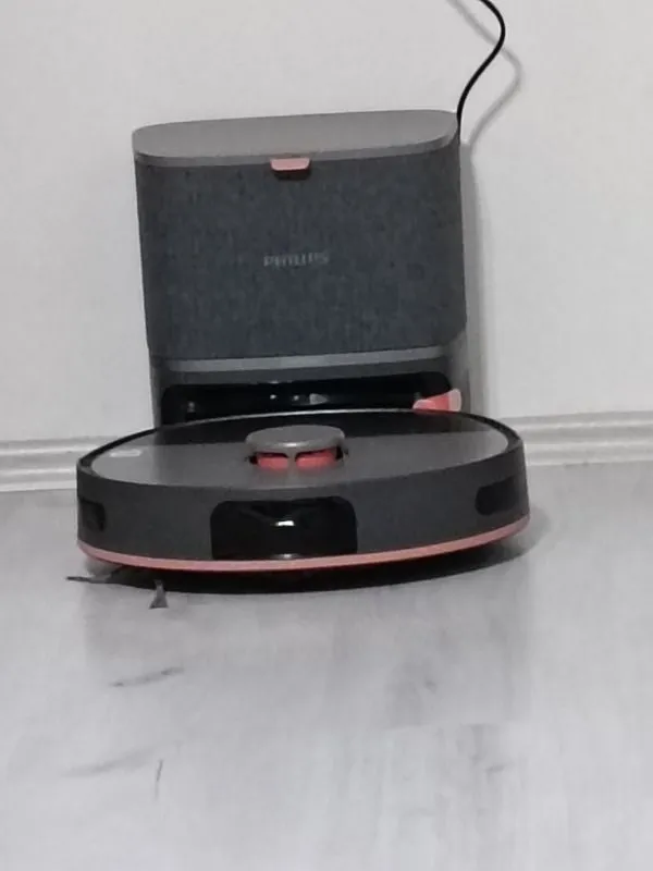Philips 5000 Serisi Islak Kuru Robot Süpürge, Yüksek Emiş Gücü, Uzun Çalışma Süresi, HomeRun, Otomatik Boşaltma İstasyonu, Gri, XU5100/10