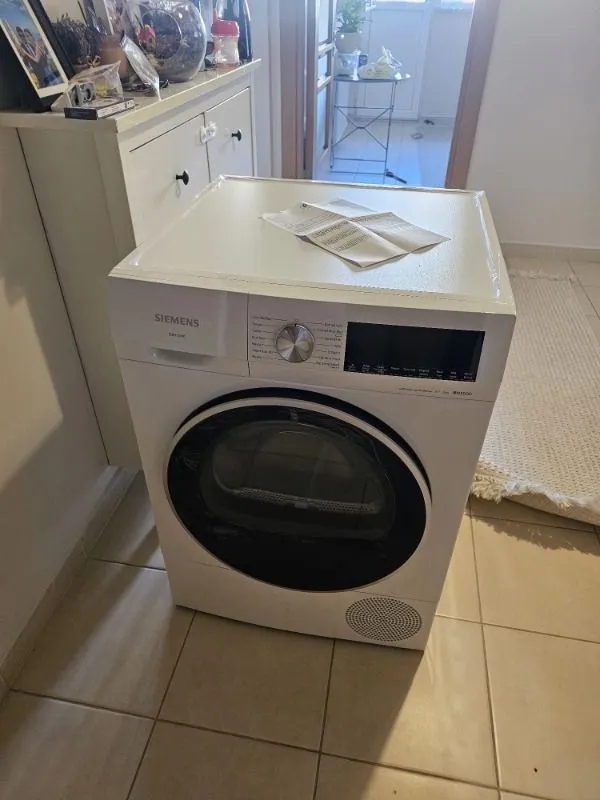 Siemens WQ44G2C1TR 9 KG Isı Pompalı Kurutma Makinesi E Enerji Sınıfı Kırışıklık Önleme Özelliği