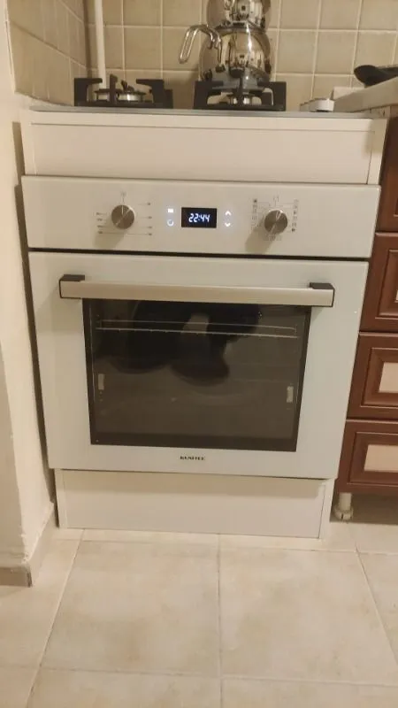 Kumtel Digital Plus 15 Programlı Beyaz Ankastre Set Ocak-Fırın A Enerji Sınıfı Modern Tasarım