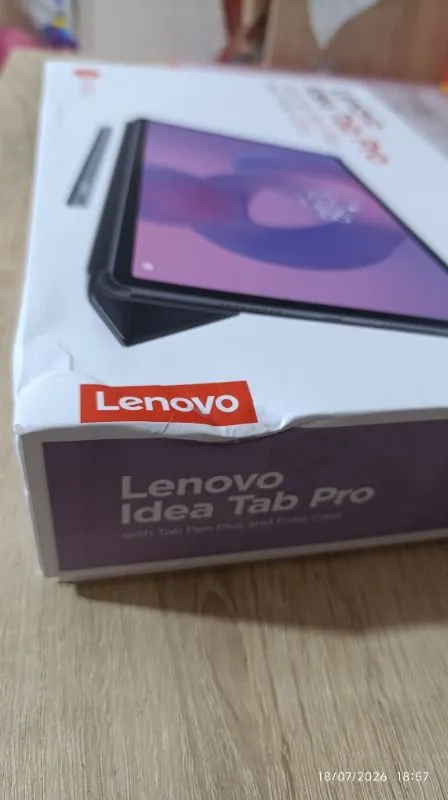Lenovo Idea Tab Pro 8gb 256GB 12.7″ 3k 400NITS 144Hz Jbl Hoparlörlü Tablet + Kılıf + Kalem ZAE40185TR
