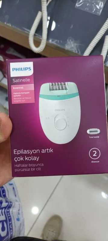 Philips BRE245/05 Satinelle Essential Kablolu Kompakt Epilatör