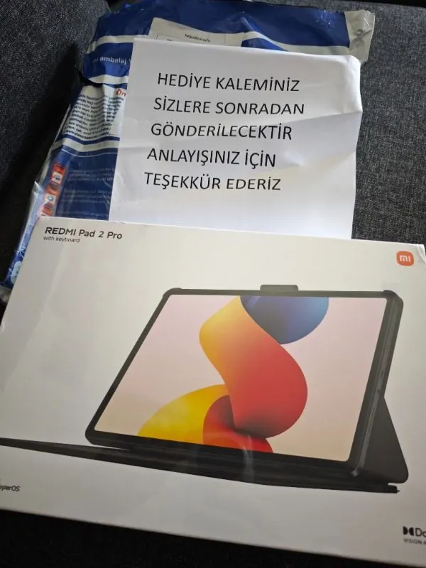 Xiaomi Redmi Pad 2 Pro 8GB 256GB 12.1″ + Klavye