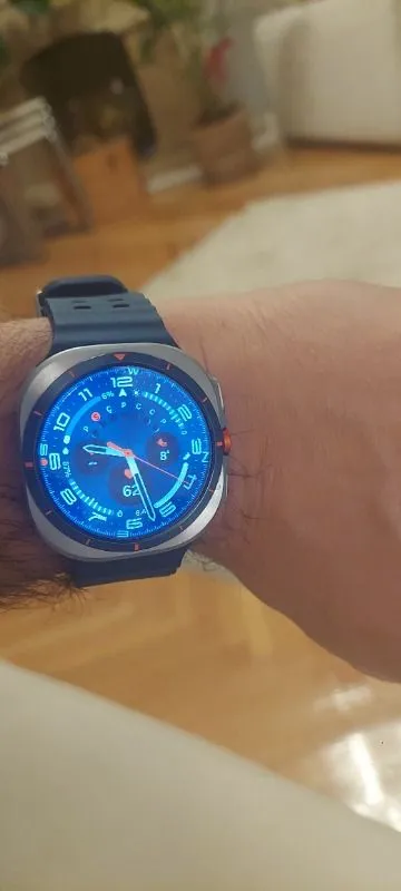 Samsung Galaxy Watch Ultra 2025 47MM Akıllı Saat Titanyum Mavi