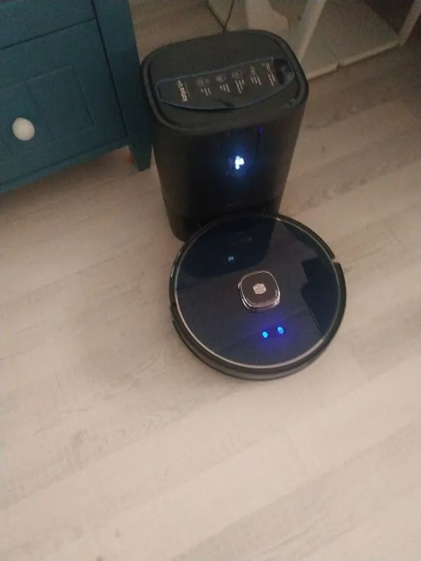 Şımart katya V+ Akıllı Robot Süpürge 15000Pa Premium Otomatik Toz Toplama Üniteli