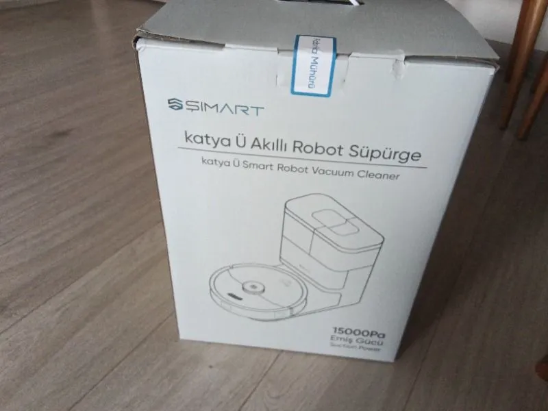 Şımart katya Ü Akıllı Robot Süpürge 15000PA Otomatik Mop Yıkama ve Kurutma