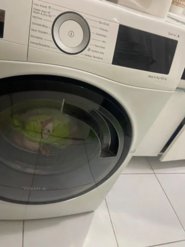 Bosch WDU28561TR 1400 Devir 10 kg Yıkama 6 kg Kurutmalı Çamaşır Makinesi E Enerji Sınıfı
