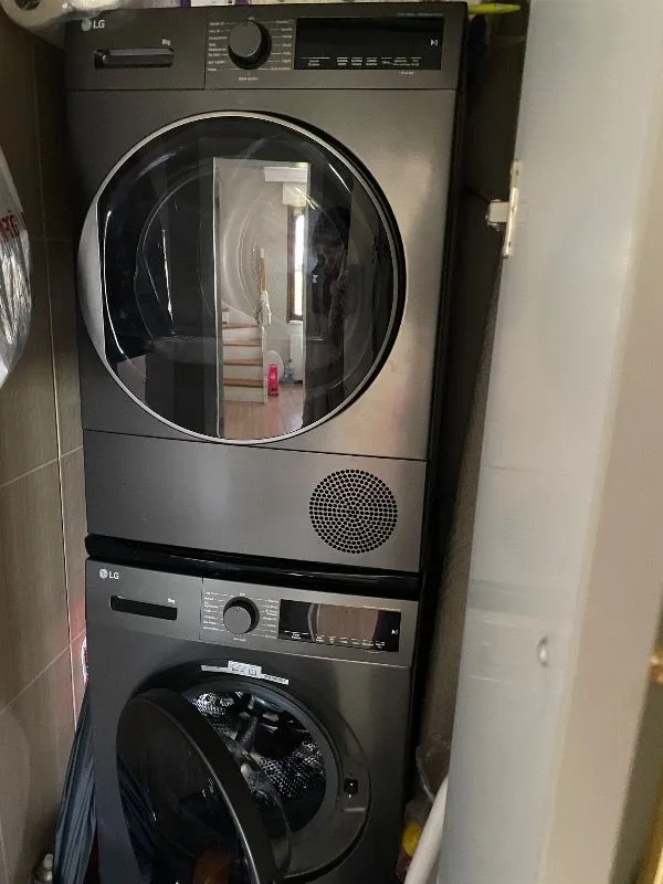 LG RH80T2SP7RM 8 Kg Kapasiteli E Enerji Sınıfı Isı Pompalı Kurutma Makinesi
