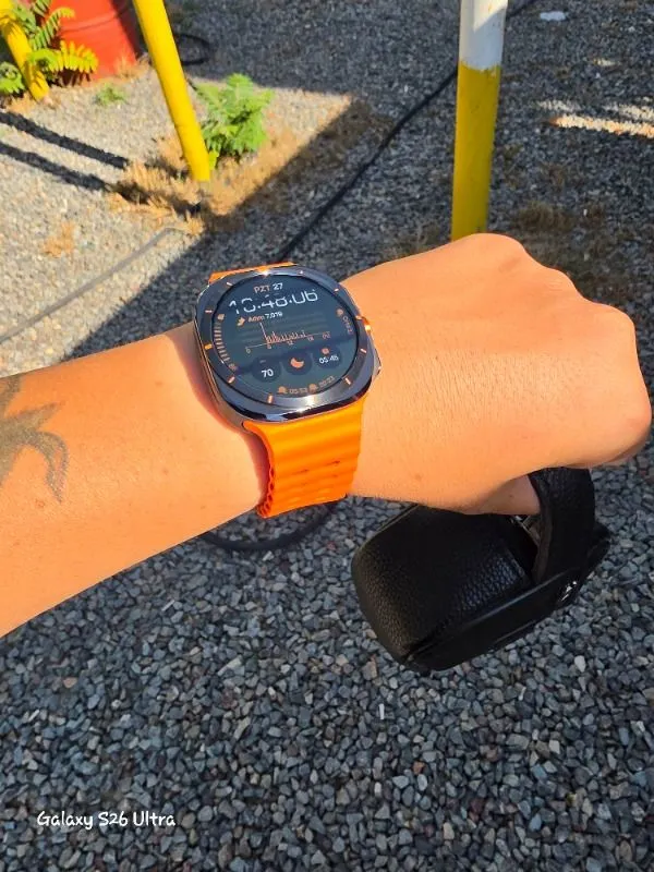 Samsung Galaxy Watch Ultra 2025 47MM Akıllı Saat Titanyum Gri