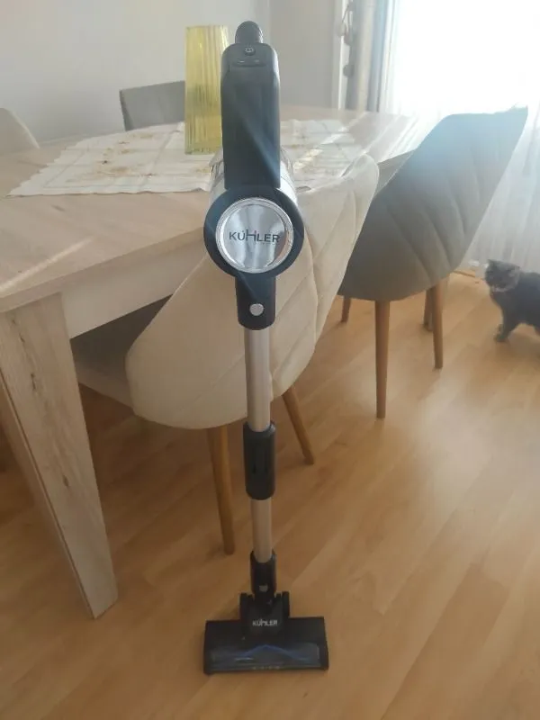 Kühler Kraftmax Pro KH-V800 Kablosuz Turbo Fırçalı Katlanır Esnek Boru Teknolojisi Dikey Şarjlı Süpürge