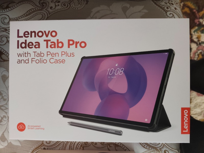 Lenovo Idea Tab Pro 8gb 256GB 12.7″ 3k 400NITS 144Hz Jbl Hoparlörlü Tablet + Kılıf + Kalem ZAE40185TR