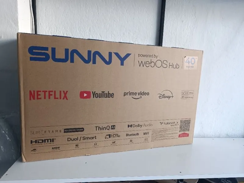 Sunny SN40LEDM-W02S 40” 101 Ekran Uydu Alıcılı Full HD webOS LED TV