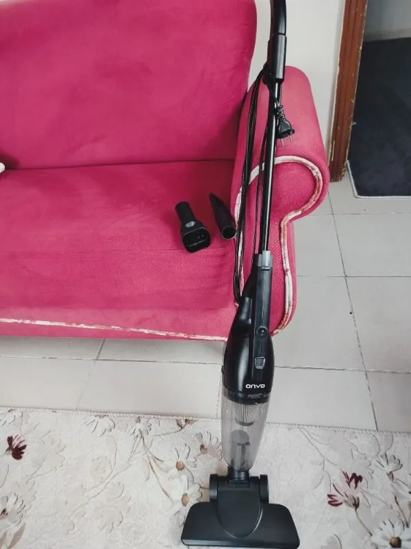Onvo Torbasız Dik Kablolu Süpürge 78 dB Ses Seviyesi ile Sessiz Çalışma Özelliği