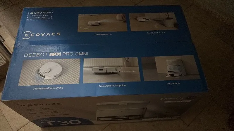Ecovacs Deebot Akıllı Robot Süpürge ve Paspas 20.000Pa Emiş Gücü