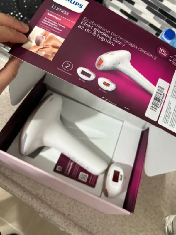 Philips Lumea 7000 Serisi SC1997/00 IPL Tüy Alma Gülkurusu Renkli 2 Başlık ve Çanta ile