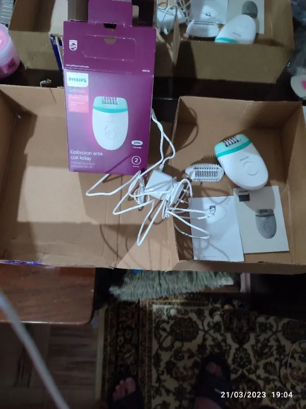 Philips BRE245/05 Satinelle Essential Kablolu Kompakt Epilatör
