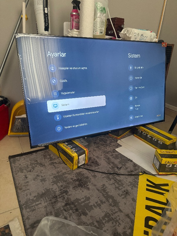 TCL 50T6C 50″ 127 Ekran Uydu Alıcılı 4K Ultra HD Google QLED TV
