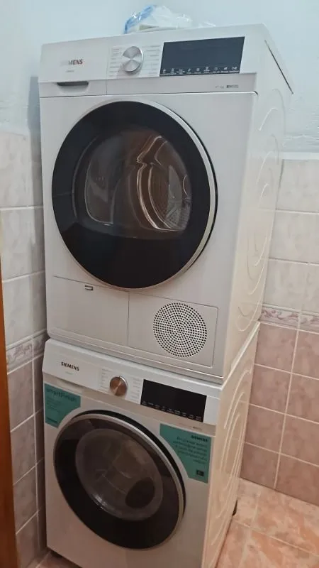 Siemens WQ41G2C0TR 9 KG Kapasiteli Isı Pompalı Çamaşır Kurutma Makinesi Kırışıklık Önleyici E Enerji Sınıfı