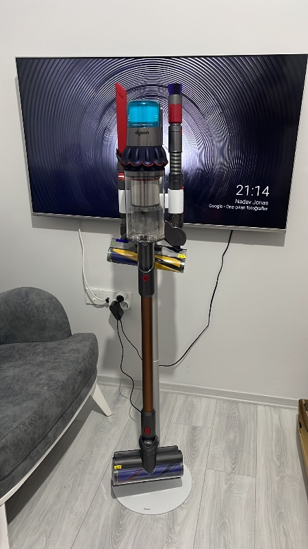 Dyson V15 Detect™ Absolute Prusya Mavisi 29.6 V Güç Değeri ile Dikey Kullanım İçin HEPA Filtreli Süpürge