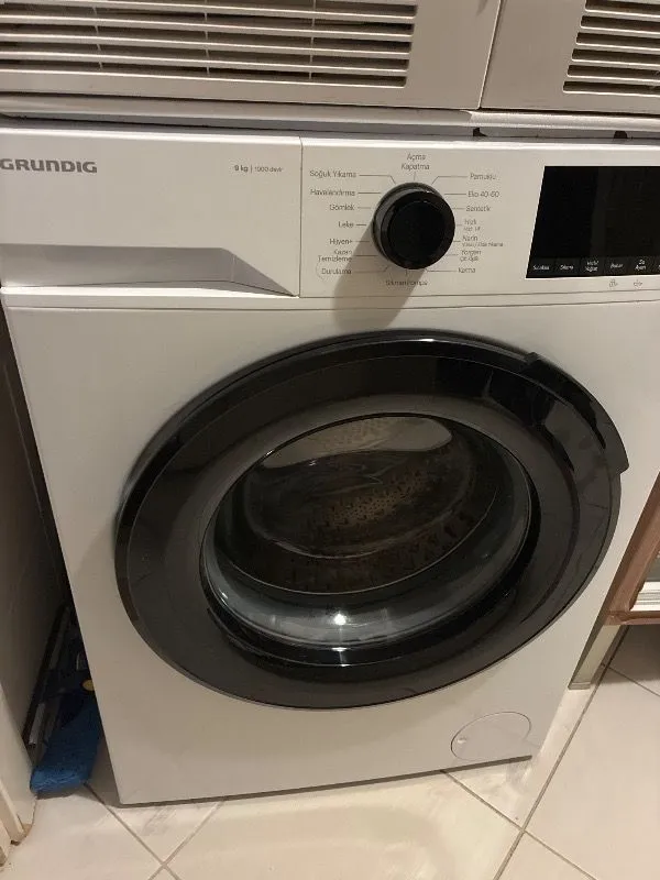 Grundig GPWM 91613 A 1000 Devir 9 kg Çamaşır Makinesi