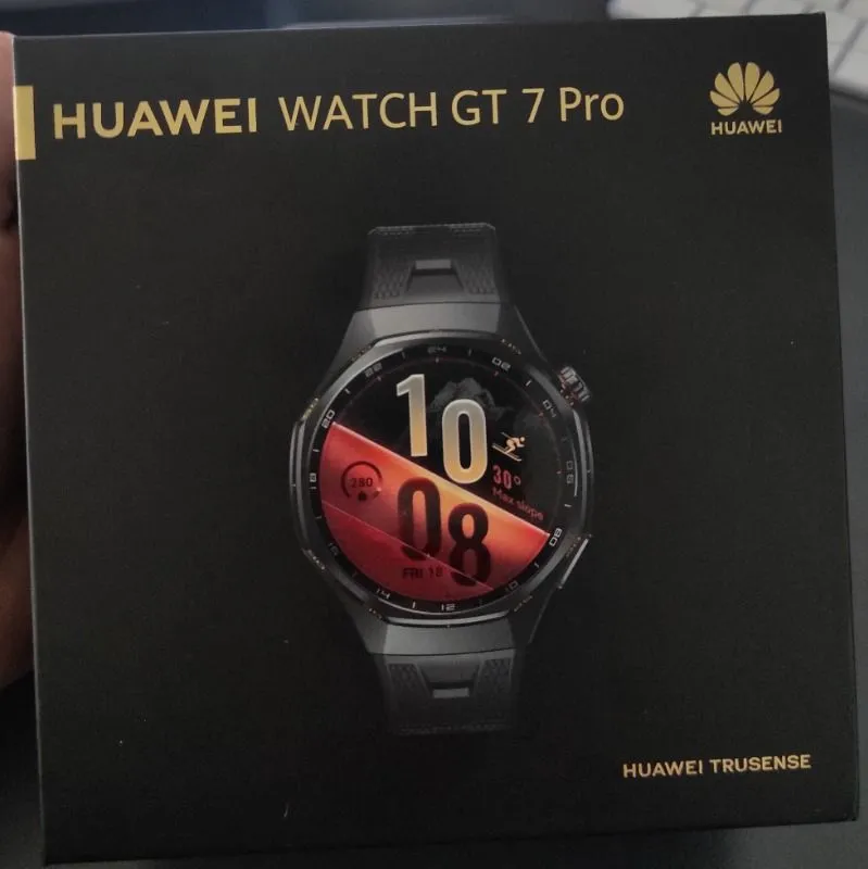 Huawei Watch GT 7 Pro 46 mm Akıllı Saat – Siyah, Titanyum Kasa, iOS me Android Uyumlu, EKG, Nano Seramik Bezel, 21 Güne Varan Pil Ömrü