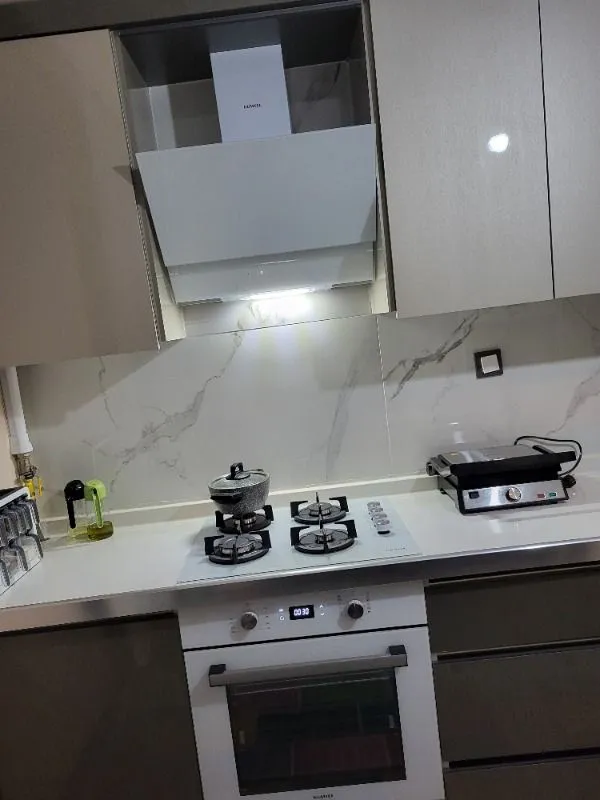 Kumtel Digital Plus 15 Programlı Beyaz Ankastre Set Ocak-Fırın A Enerji Sınıfı Modern Tasarım