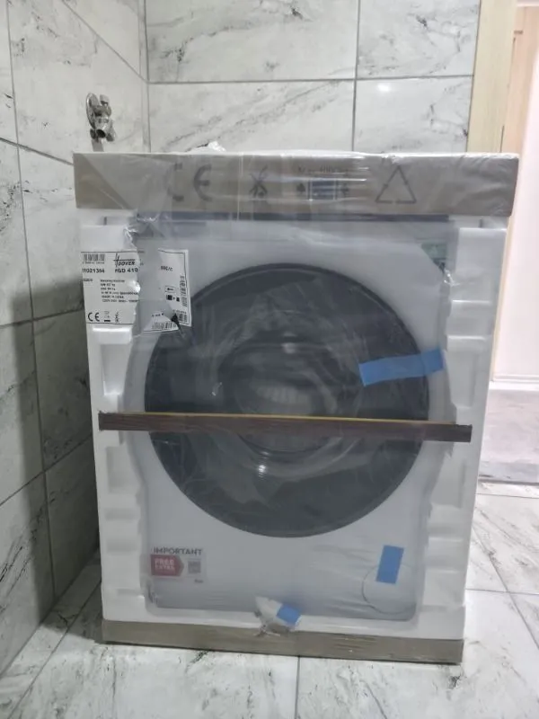 Hoover Hgd 410B9C-17 10 kg Yıkama Kapasitesi 1400 Devir Enerji Sınıfı A Çamaşır Makinesi