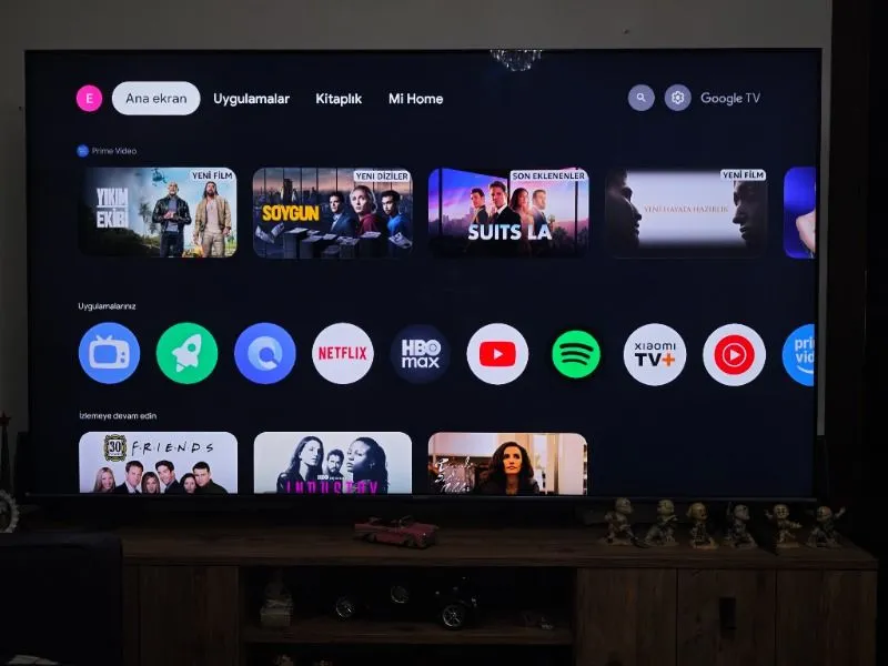 Xiaomi S Pro Mini LED 75 2026 – 4K Ultra HD Google Smart Uydu Alıcılı MiniLED TV