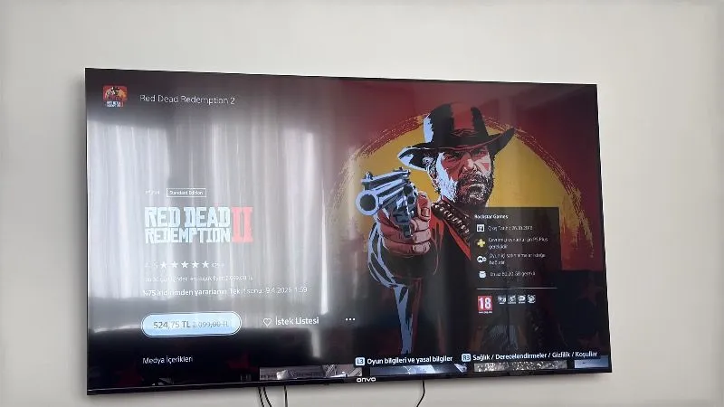 Onvo 55VQ90F3UA 55” 140 Ekran Uydu Alıcılı 4K Ultra HD Google Smart QLED TV