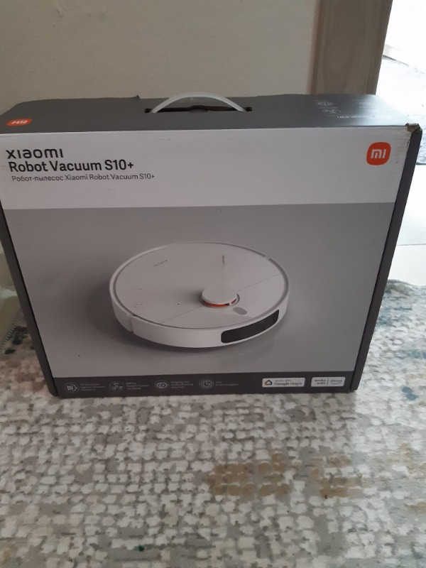 Xiaomi Robot Vacuum S10+ Robot Süpürge Beyaz