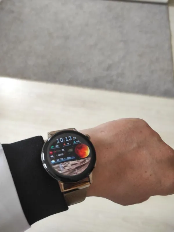 Huawei Watch GT 3 Elegant 42MM – Beyaz AMOLED Ekranlı Sağlık Takibi Özellikleri ile Akıllı Saat